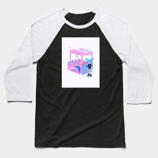 Arcade Girl Baseball T-Shirt